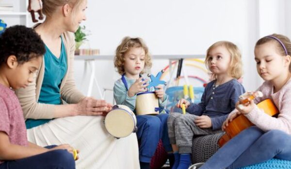 Fun in kindergarten
