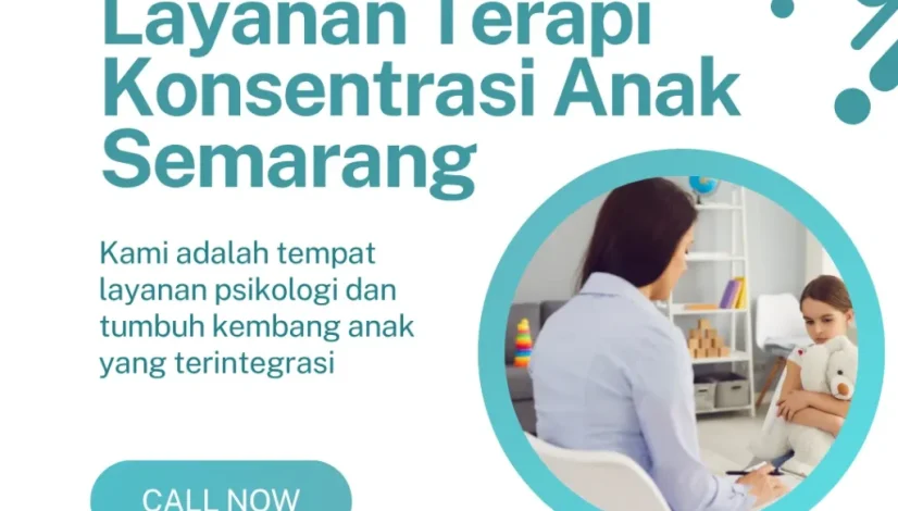 Layanan Terapi Konsentrasi Anak Semarang